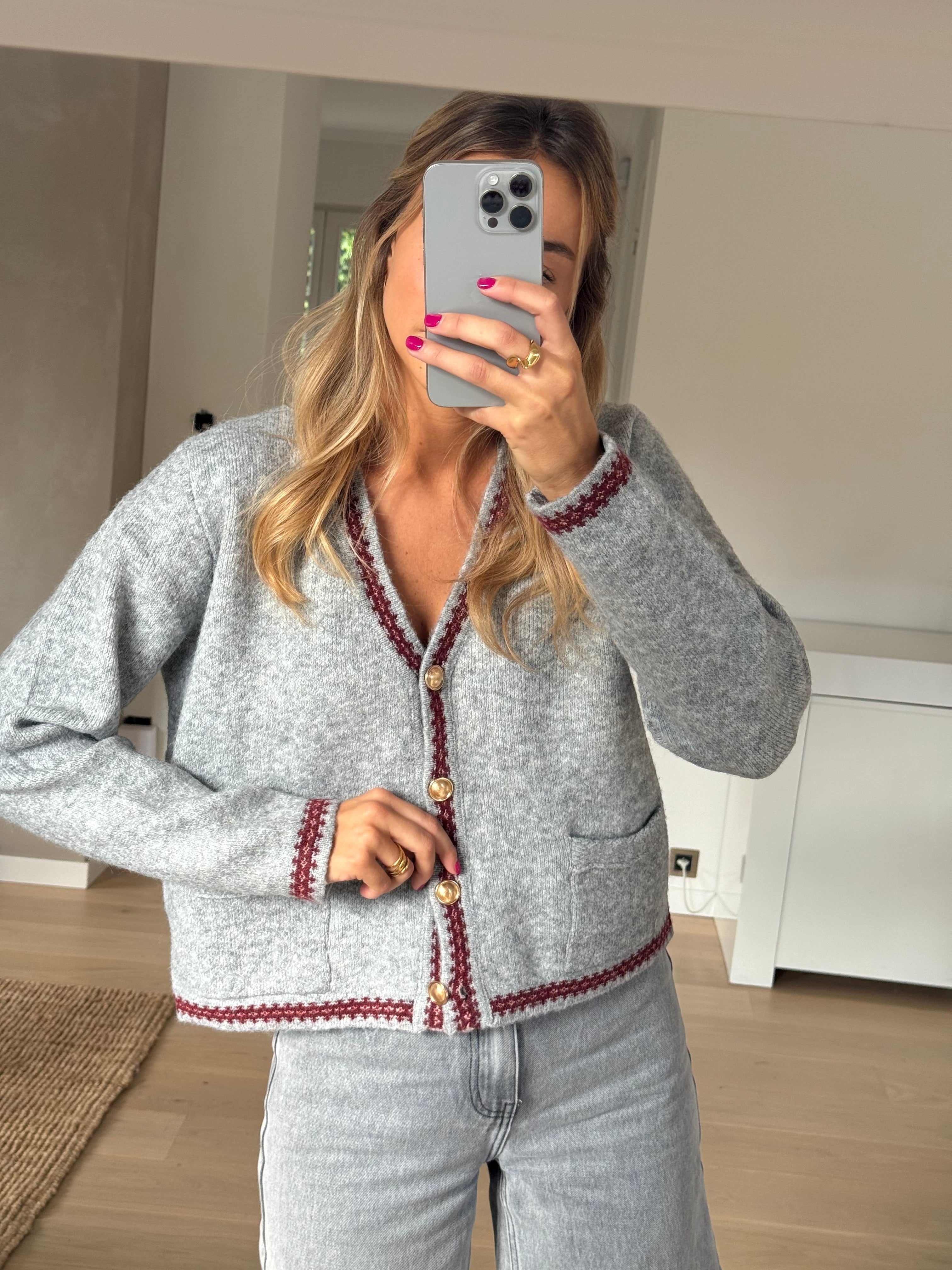 Ruby | Knitted cardigan