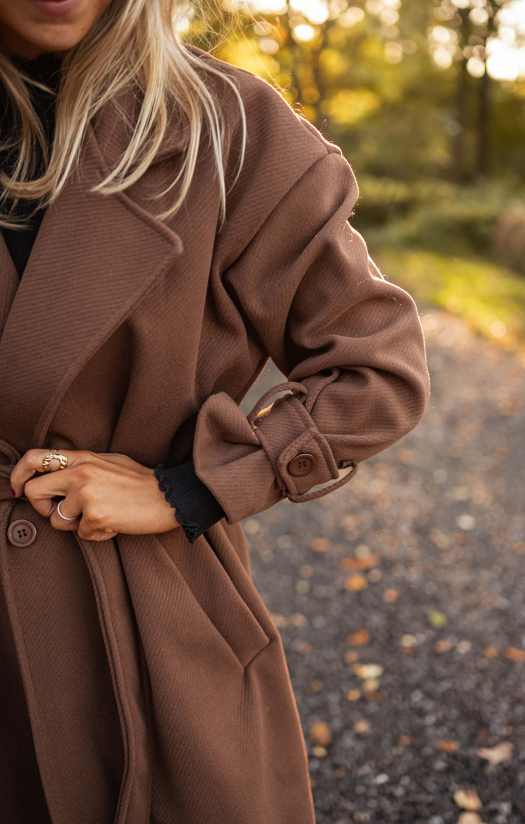 Zaria | Lång omlottkappa