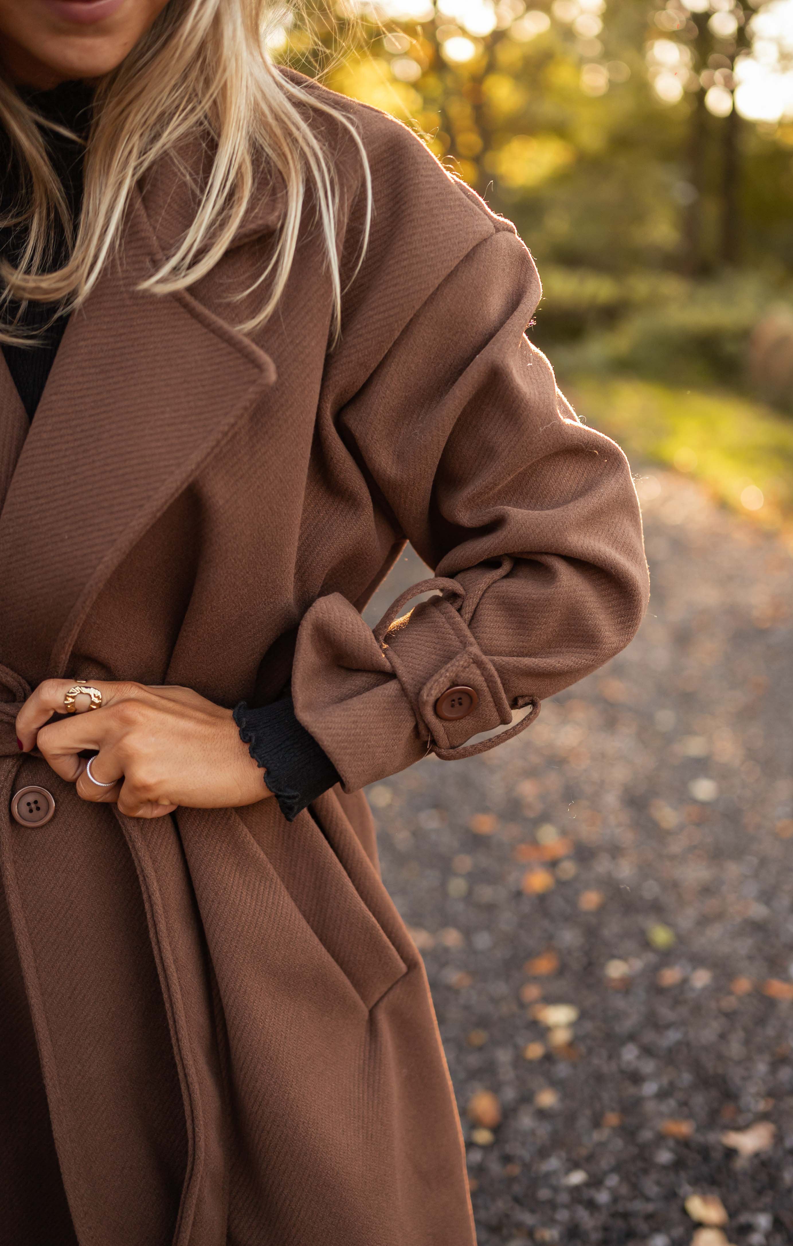 Zaria | Lång omlottkappa