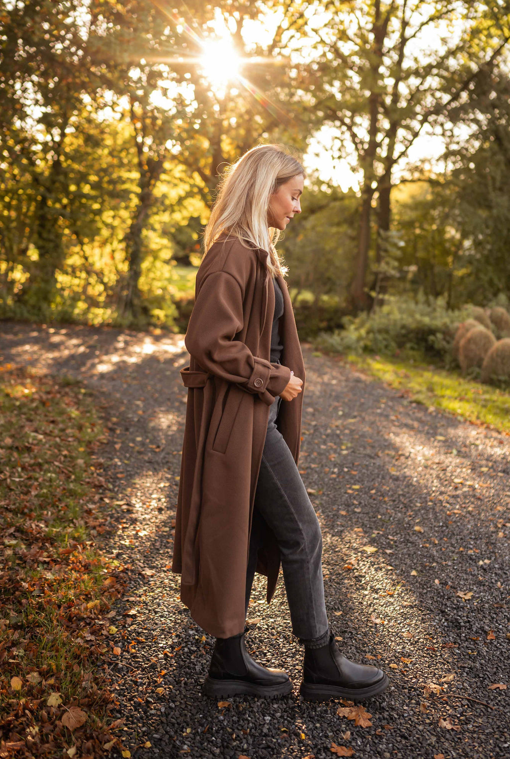 Zaria | Lång omlottkappa