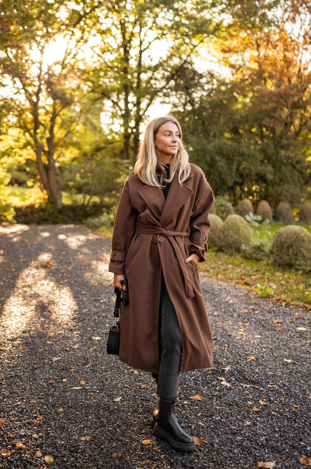 Zaria | Lång omlottkappa